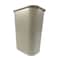 Rubbermaid Commercial 10.25 gal. Rectangular Trash Can FG295700GRAY - alternate 4